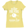 forrest gump   ping pong camp   cult film Ladies Fitted T-Shirt
