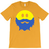 bearded smiley face T-Shirt