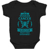 I am a Ovarian Cancer Survivor - What's Your Superpower? Baby Bodysuit