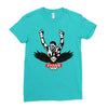 eagle khabib Ladies Fitted T-Shirt
