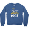 kings are born in 1993 Crewneck Sweatshirt