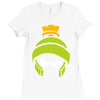 looney tunes marvin Ladies Fitted T-Shirt