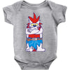 wild aztec monster Baby Onesie