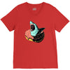 donut shark! V-Neck Tee
