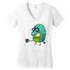 philbert before coffee Women's V-Neck T-Shirt