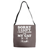 sorry i can't i have plans with my cat Adjustable Strap Totes