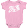 challenge accepted t shirt Baby Onesie