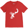 motocross motor bike motorrad cross biker freestyle mx sx baja V-Neck Tee