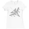tornado bundeswehr aircraft airplane bomber nato jet Ladies Fitted T-Shirt