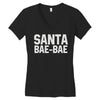 santa bae bae Women's V-Neck T-Shirt