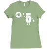 hi 5 Ladies Fitted T-Shirt