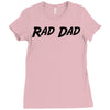 rad dad Ladies Fitted T-Shirt