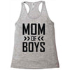 mom of boys Racerback Tank