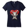 love cat Women's V-Neck T-Shirt
