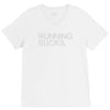 running sucks   humor exercise running gym marathon runner workout tee V-Neck Tee