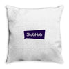 STUB HUBS Throw Pillow