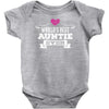 Worlds Best Auntie Ever Baby Onesie