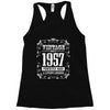 vintage made in 1957 perfectly aged a living legend Racerback Tank