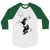 captain marvel 7 3/4 Sleeve Shirt
