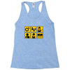 people on the bus Racerback Tank