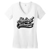medical cannabis Women's V-Neck T-Shirt