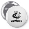 zombie bee Pin-back button
