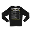 September Girl Facts Virgo Long Sleeve Shirts
