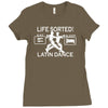 ballroom dancing Ladies Fitted T-Shirt