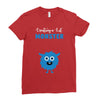 Creating a Lil Monster Baby Boy Ladies Fitted T-Shirt