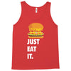 just eat it burger lover Tank Top