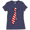 tie Ladies Fitted T-Shirt