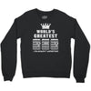 F Chord Dad Funny Guitar Crewneck Sweatshirt