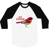 Red Sparrow 3/4 Sleeve Shirt
