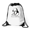 prose before hos Drawstring Bags