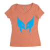 wolverine mask x men avengers marvel comics gift Women's Triblend Scoop T-shirt