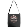 christmas happy new years Adjustable Strap Totes