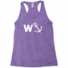 w anchor funny pub joke Racerback Tank
