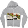 Dog&amp;music Zipper Hoodie