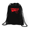 merry christmas santa claus Drawstring Bags