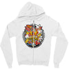 pokemon style dodge ball league Zipper Hoodie