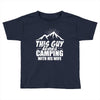 Camper Couple Man White Toddler T-shirt