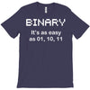 binary geek t shirt 2xl code funny pixels nerdy cpu linux programmer n T-Shirt