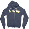 popcorn chicken Zipper Hoodie