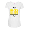 happy halloween (2) Maternity Scoop Neck T-shirt