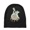 ghost just here for the boos Baby Beanies