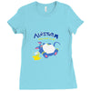 alestorm gotta drink em all Ladies Fitted T-Shirt
