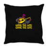 gimme the lute Throw Pillow