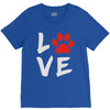 love dog paw V-Neck Tee