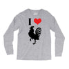 i love cock Long Sleeve Shirts