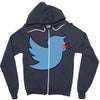 boy bird Zipper Hoodie